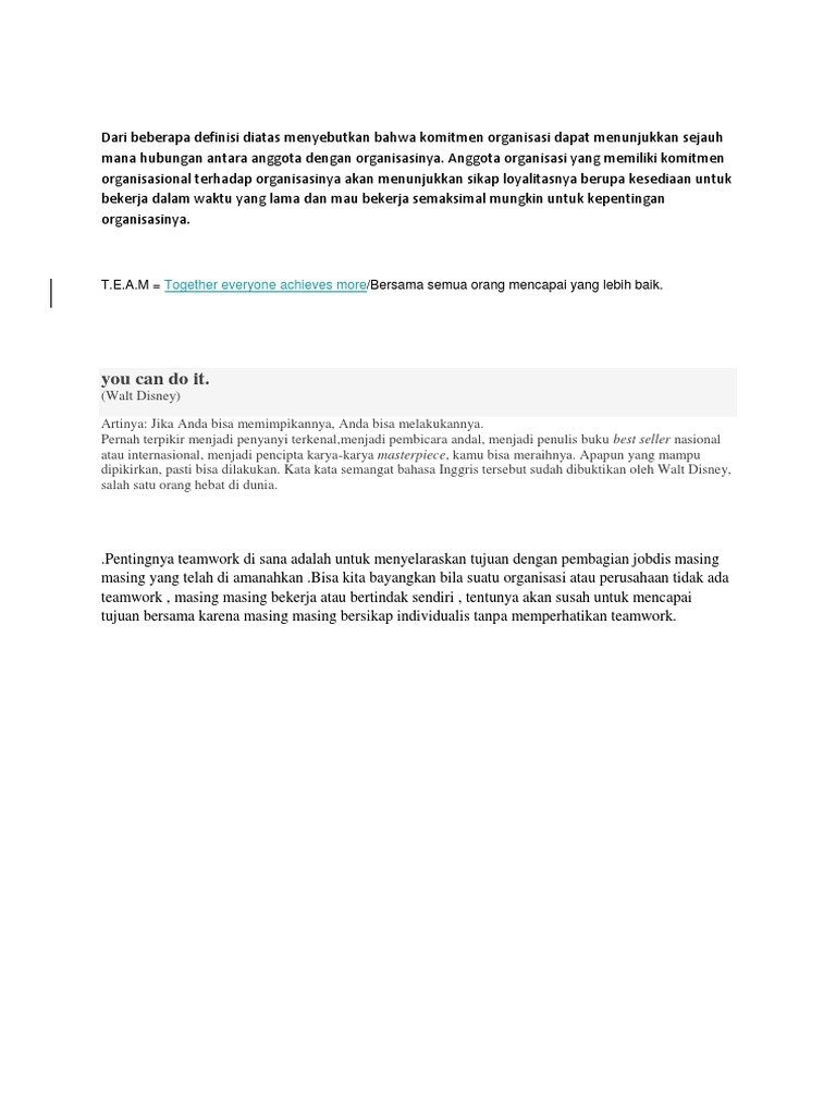 Kata Kata Semangat Untuk Teamwork Cikimmcom Kata Kata Semangat Untuk Teamwork Cikimmcom