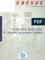 L'UNEBEVUE Revue de psychanalyse nº 12 - Dispositifs, Agencements, Montages 