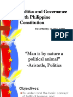 Politics and Governance With Philippine Constitution