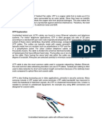 UTP Cable: What is Unshielded Twisted Pair Cable