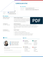 Curriculum Vitae: Education Personal Details