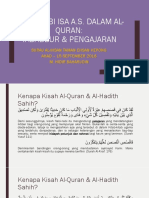 Kisah Nabi Isa A.S. Dalam Al-Quran - M Hidir Baharudin