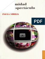 SIBILIA, Paula - La Intimidad Como Espectaculo PDF