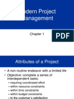 Modern Project Management