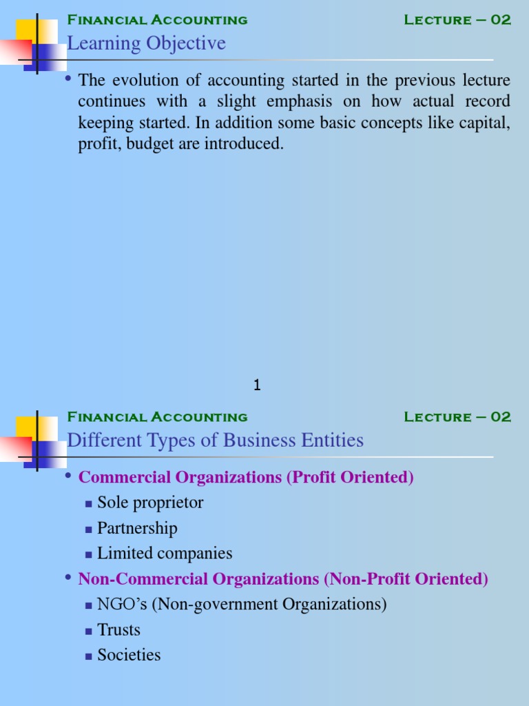Basics of Financial Accounting | PDF | Financial Transaction ...