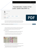 eCATT Chaining, Parameterization, Creation of Test Data, Test Configuration, System Data (PART IV)