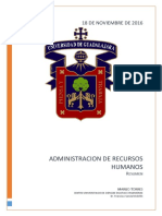 Administracion de Recursos Humanos