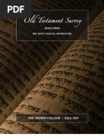 Old Testament Survey