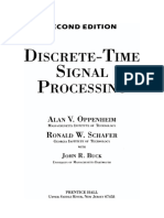 Discrete-Time Digital Signal Processing - Oppenheim, Schafer & Buck PDF