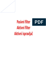 Pasivni Filter Aktivni Filter Aktivni Ispravljač