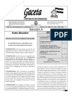 Decreto Ejecutivo PCM 010 2018