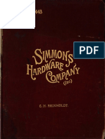 1903, Simmons Hardware Company, ST Louis, US