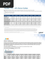 Tecoflex TPU - 40% Barium Sulfate: Technical Data Sheet