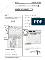 Tarea de Adición y Sustracción Aritmética 4to Sec