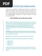 Plantilla Normas Icontec 2024 | PDF