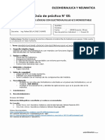 GUÍA PRÁCTICA 05 - Mando Fucnciones Lógicas Con Electroválvulas 4-2 Monoestable