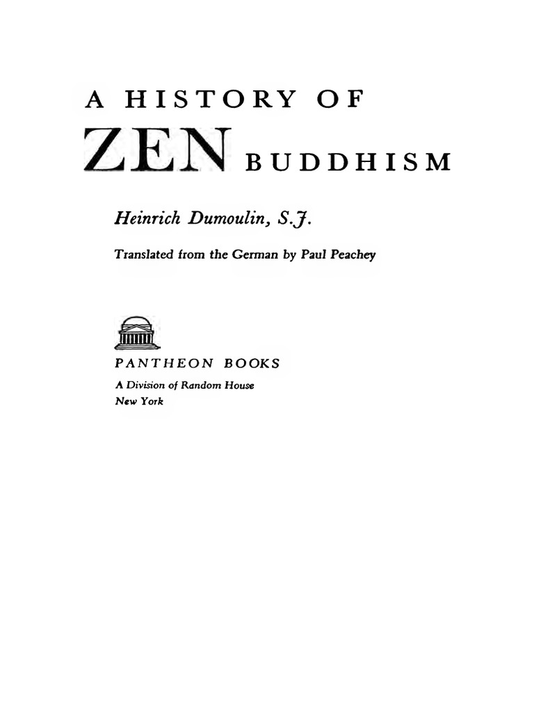 History Of Zen Buddhism Pdf Gautama Buddha Mahayana