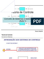 Teoria de Controle Aula 1