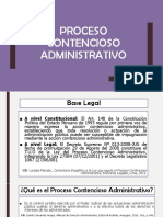 Grupo 4. Proceso Contencioso Administrativo (Diapositivas)