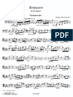 Fauré - Romance, Op. 69 (Cello and Piano) PDF