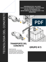 Transporte Del Concreto 2017