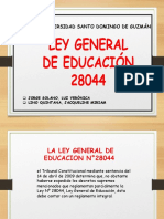 Ley General 28044