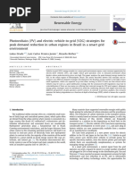 Photovoltaics (PV) and Electric Vehicle-To-grid (V2G) Strategies For Peak Demand Reduction in Urban Regions in Brazil in A Smart Grid Environment