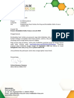 Pengumuman Pra Proposal Ristekdikti-Kalbe Science Awards 2018