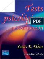 Tests Psicologicos y Evaluacion Aiken