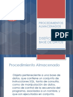 DBDD - Clase 3 (parte 1) - Procedimientos Almacenados.pptx