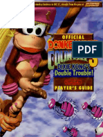 Donkey Kong Country 3 Dixie Kongs Double Trouble 1996 Nintendo Players Guide SNES