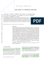 Synthetic [C ii] emission maps of a simulated molecular cloud in formation