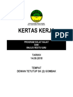 Kertas Kerja Solat Hajat