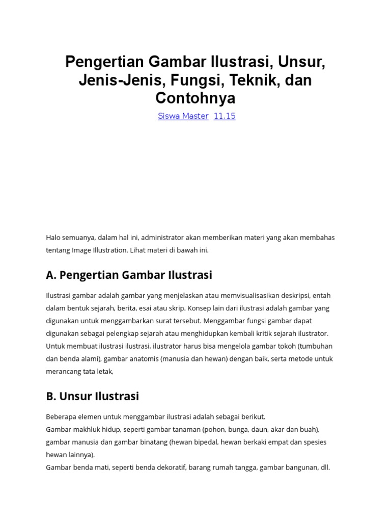 Gambar Ilustrasi Adalah - Gambar Keren Hits