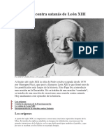 La Oración Contra Satanás de León XIII