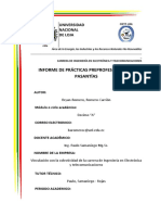 Modelo para Informes de Pasantías en Loja