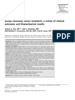 Biceps Tenotomy Versus Tenodesis - A Review of Clinical Outcomes and Biomechanical Results