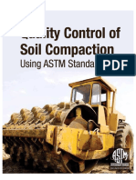 Quality Control of Soil Campaction Using ASTM Standart