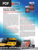 Download AMSOIL ATF for Allison transmissions by Bruce Wappman SN389823 doc pdf