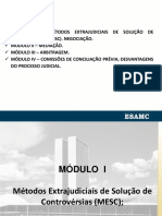 Métodos Extrajudiciais de Solução de Controvérsias (MESC