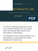 3 - Modified Raoult's Law