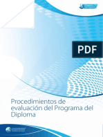 Procedimientos de Evaluacion PD