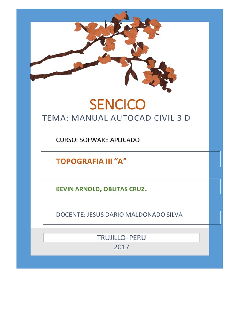 AUTOCAD CIVIL 3D MANUAL PDF intelligence overview