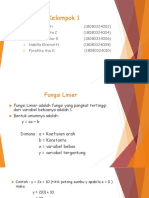 Pers Dan Fungsi Linear KEL.1