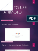 Rubylyn - Armas - How To Use Animoto