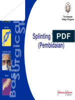 Splinting (Pembidaian)