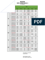 SDN 152990 NAULI 1: TA. 2018/2019 Hari Senin Selasa Rabu Kamis Jumat Sabtu JAM PEL