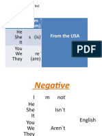 I M (Am) From The USA: Positive
