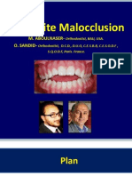 Open Bite Malocclusion 