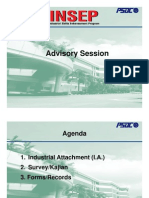 INSEP - Advisory Session